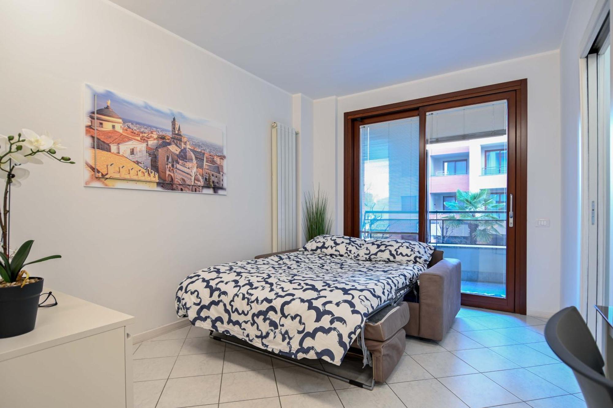 Апартаменты Bilocale Chic, 10 Min Aeroporto Milano-Bergamo, Box Auto E Aria Condizionata Сериате Экстерьер фото
